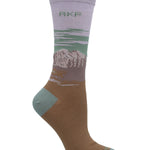Calcetin Bambú Mujer Diff Mountain Morado Rockford
