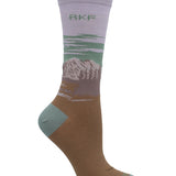 Calcetin Bambú Mujer Diff Mountain Morado Rockford