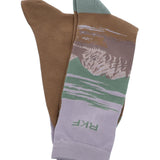 Calcetin Bambú Mujer Diff Mountain Morado Rockford
