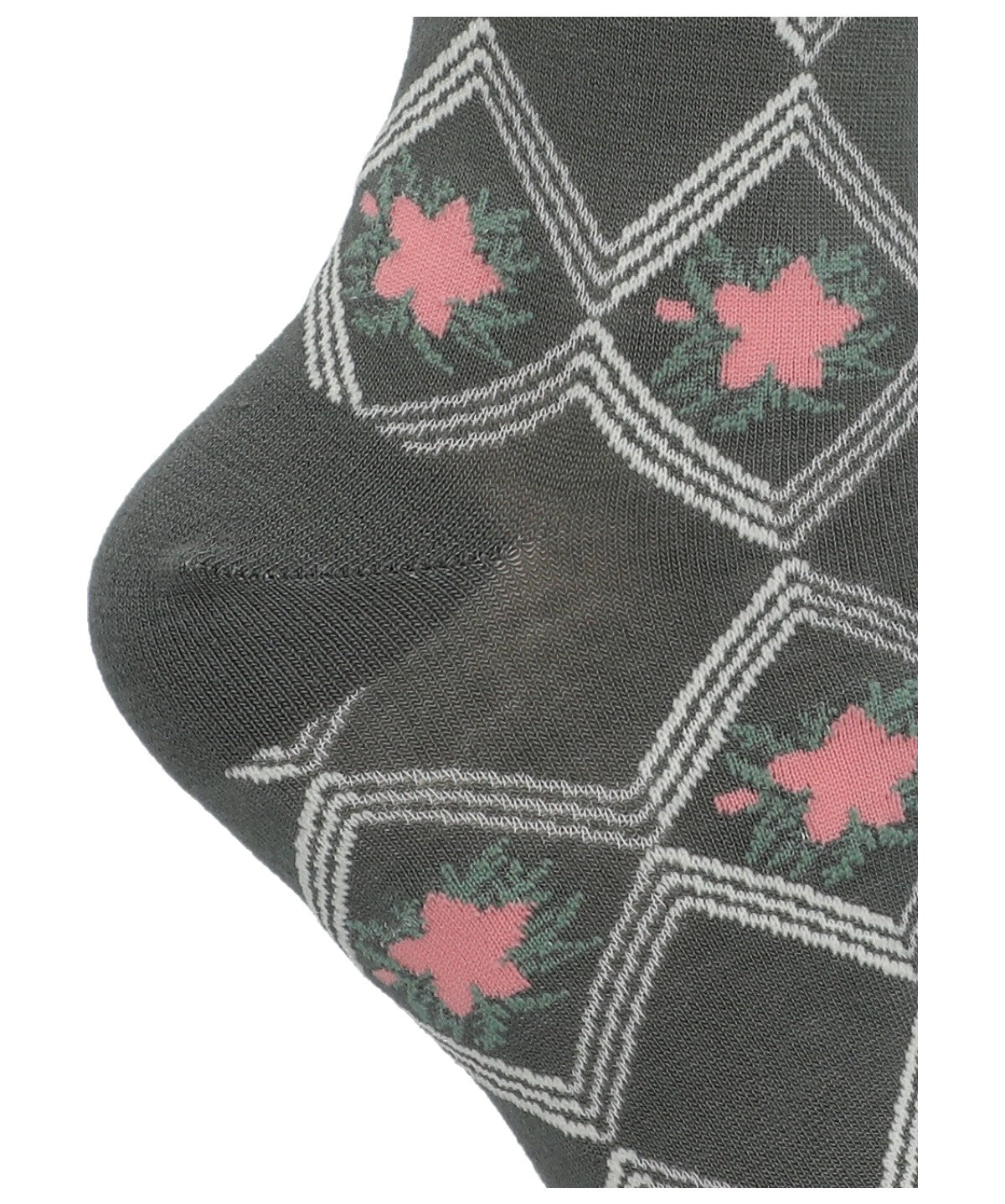 Calcetín Bambú Mujer C St Flower Verde Rockford