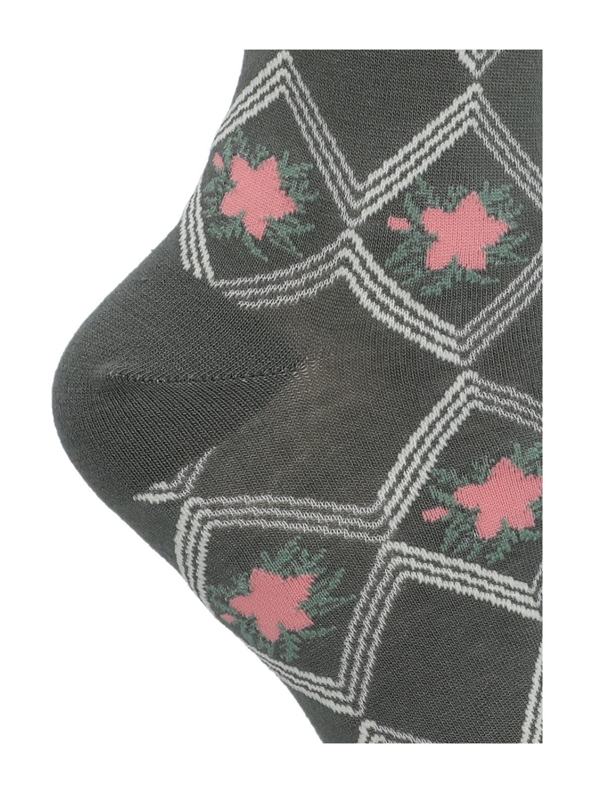 Calcetín Bambú Mujer C St Flower Verde Rockford