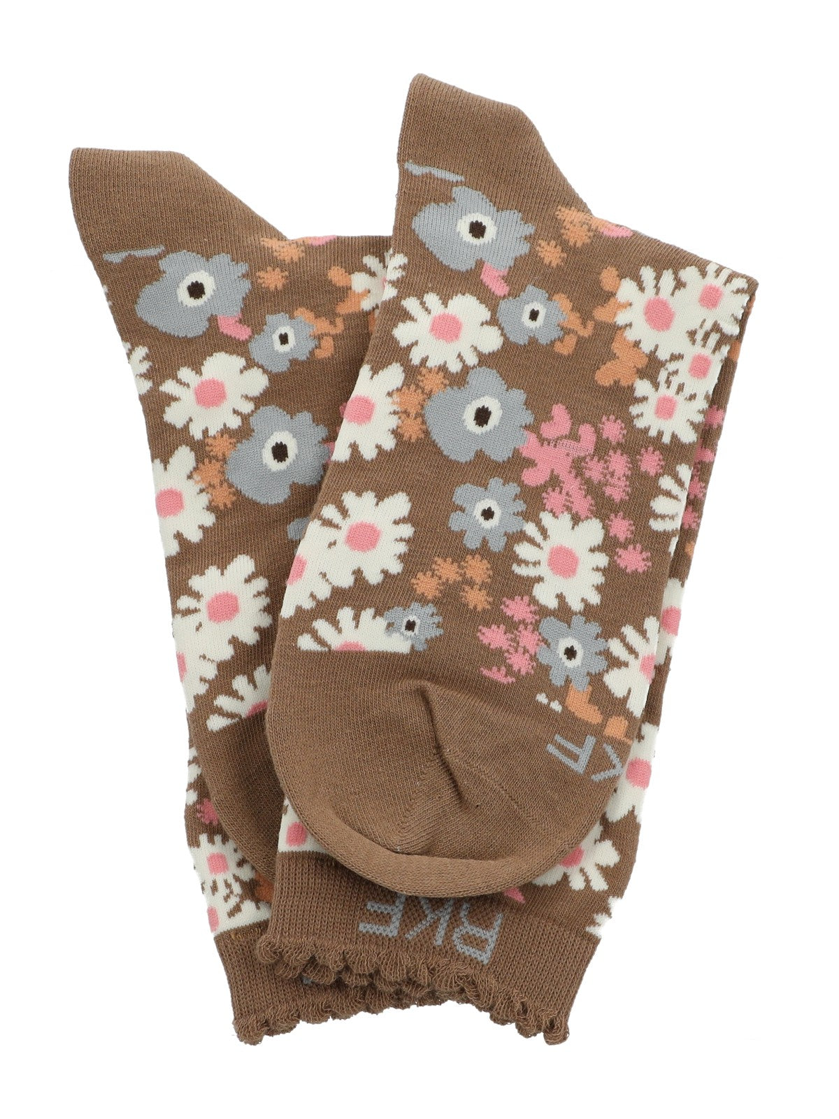 Calcetin Bambú Mujer C St Flowers Café Rockford