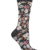 Calcetin Bambú Mujer C St Flowers Gris Rockford