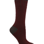 Calcetin Bambú Mujer C Linesver Rojo Rockford