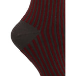 Calcetin Bambú Mujer C Linesver Rojo Rockford