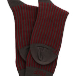 Calcetin Bambú Mujer C Linesver Rojo Rockford