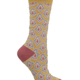 Calcetin Bambú Mujer C Porto Amarillo Rockford