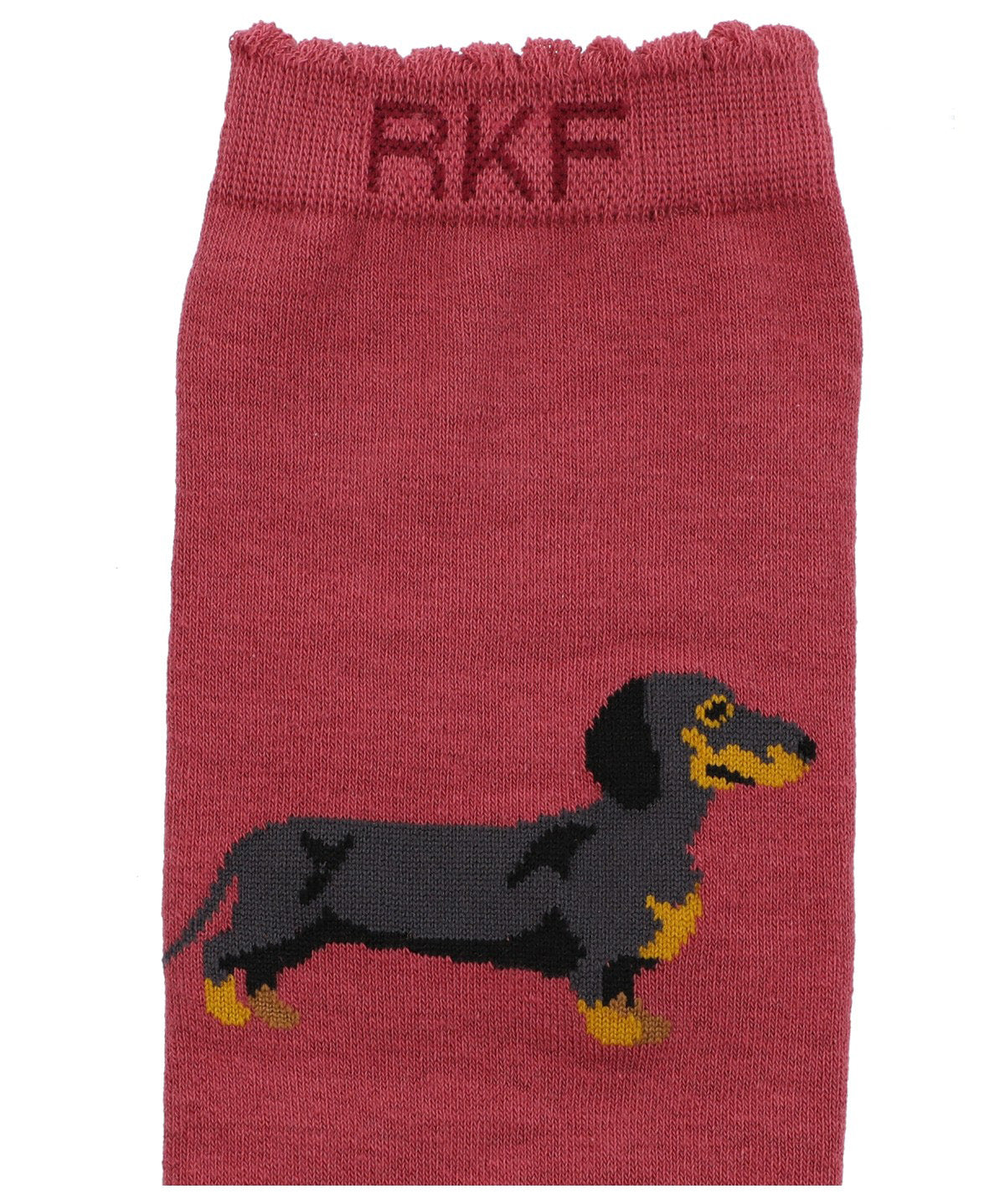Calcetín Bambú Mujer C St Dachshnd Rosado Rockford