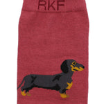 Calcetín Bambú Mujer C St Dachshnd Rosado Rockford