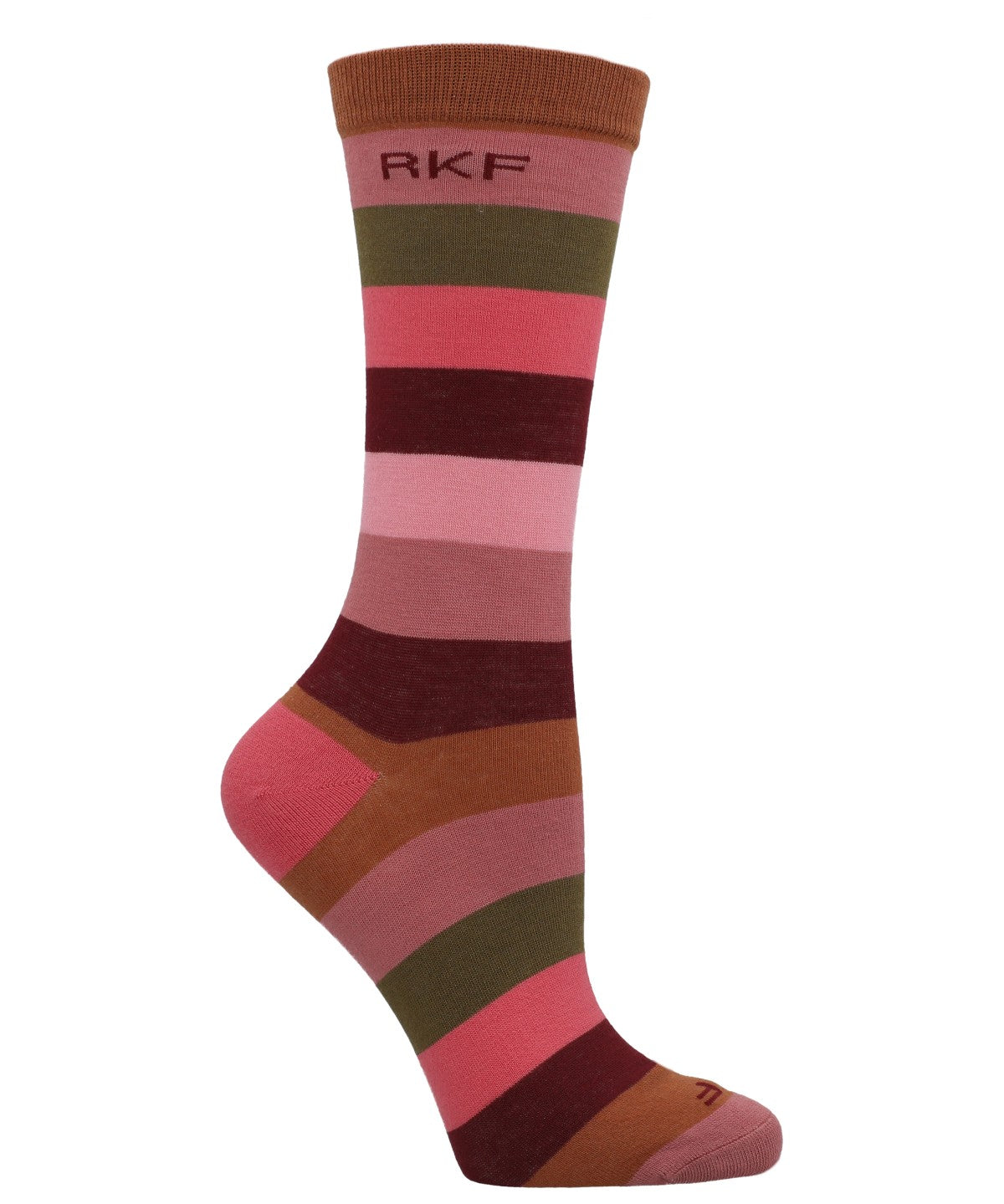 Calcetin Bambú Mujer C Block Rosado Rockford