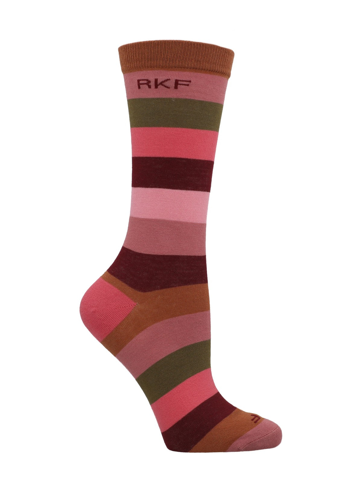 Calcetin Bambú Mujer C Block Rosado Rockford