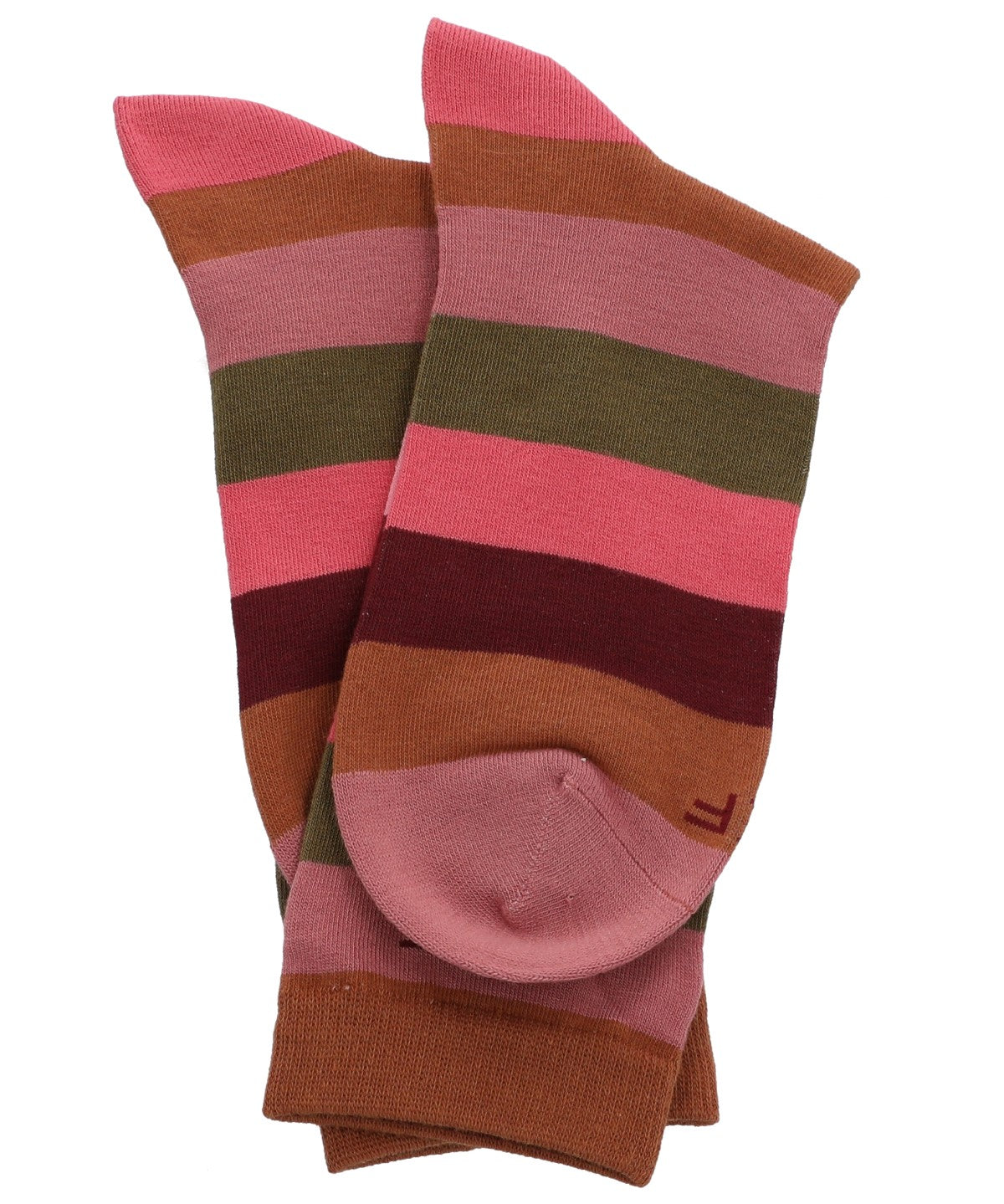 Calcetin Bambú Mujer C Block Rosado Rockford