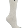 Calcetin Bambú Mujer Heavy Plain Beige/Crudo Rockford