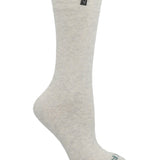 Calcetin Bambú Mujer Heavy Plain Beige/Crudo Rockford