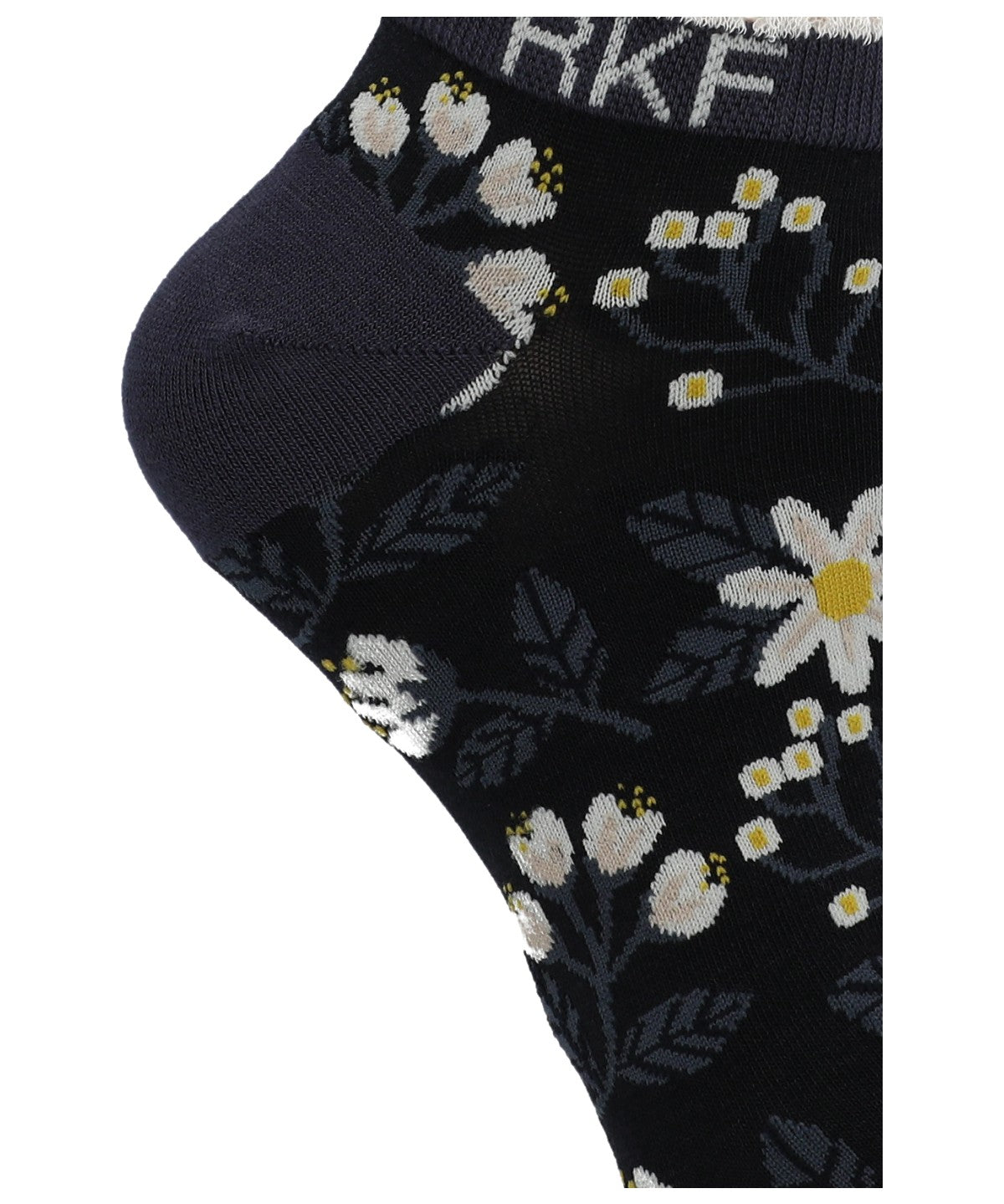 Calcetin Bambú Mujer Ped St Flower Azul Rockford