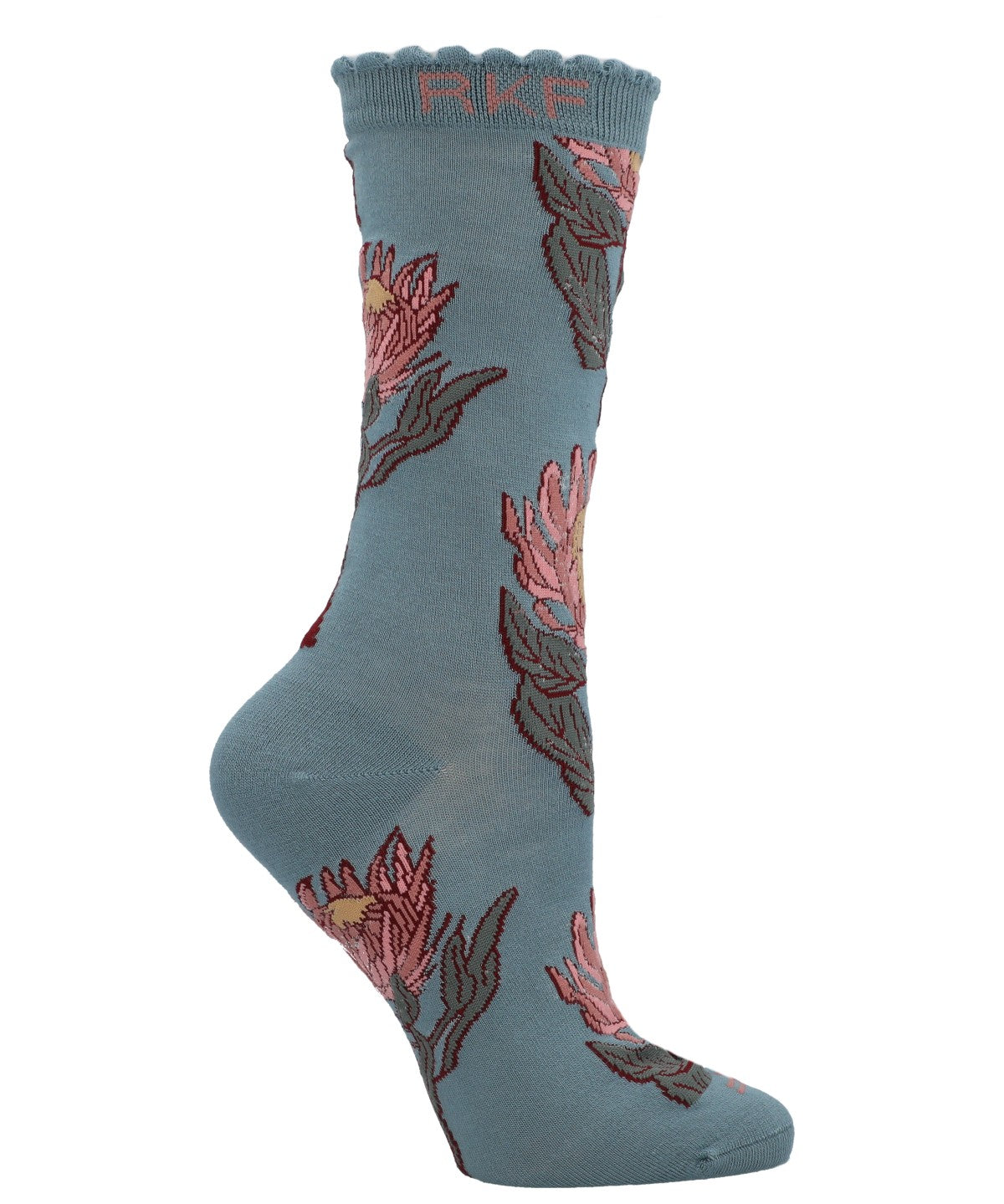 Calcetin Bambú Mujer C St Lotus Azul Rockford