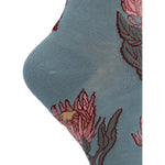 Calcetin Bambú Mujer C St Lotus Azul Rockford