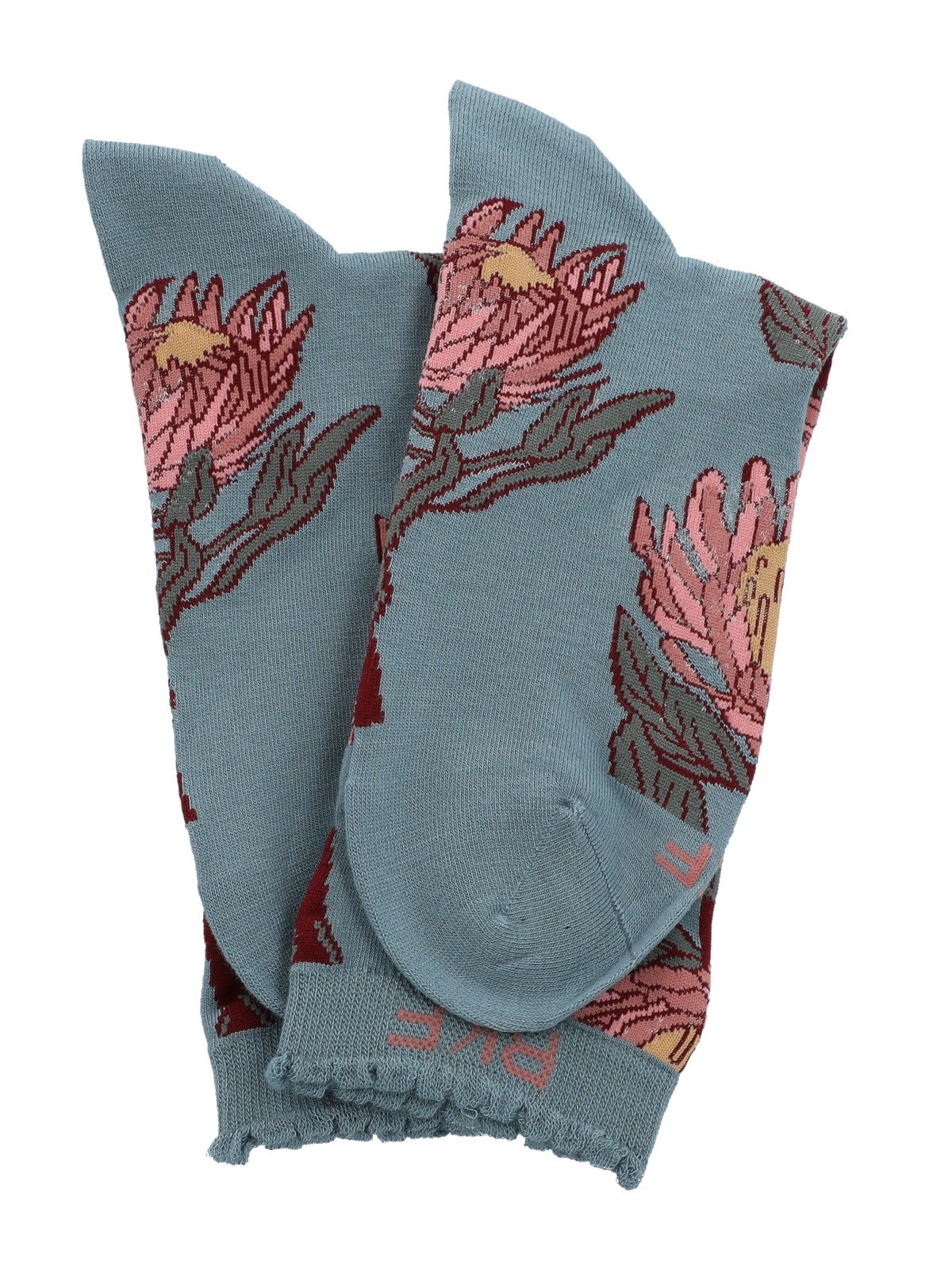 Calcetin Bambú Mujer C St Lotus Azul Rockford