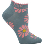 Calcetin Bambú Mujer Ped St Marghe Azul Rockford