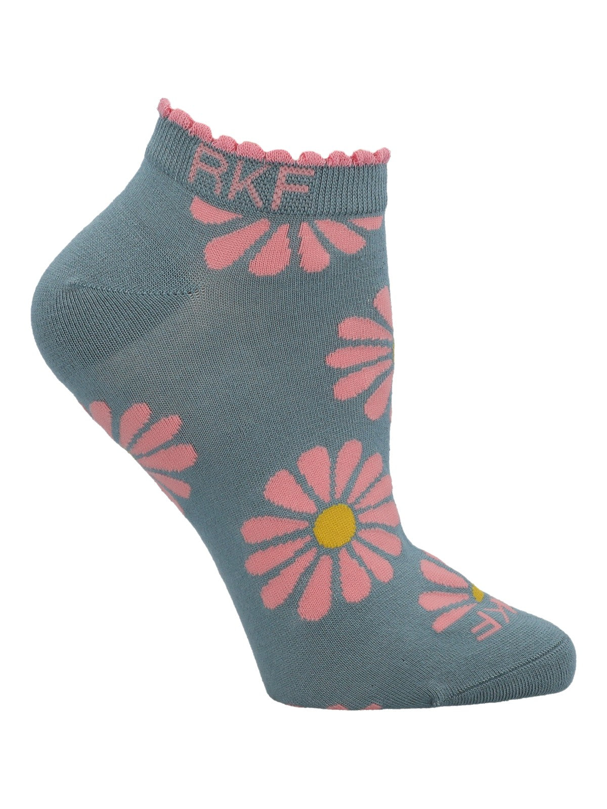 Calcetin Bambú Mujer Ped St Marghe Azul Rockford