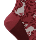 Calcetin Bambú Mujer C Bunny Rojo Rockford