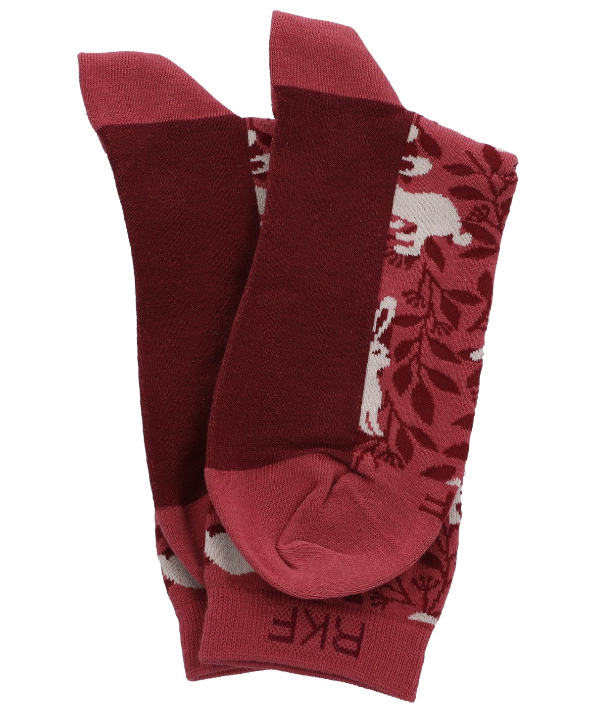 Calcetin Bambú Mujer C Bunny Rojo Rockford