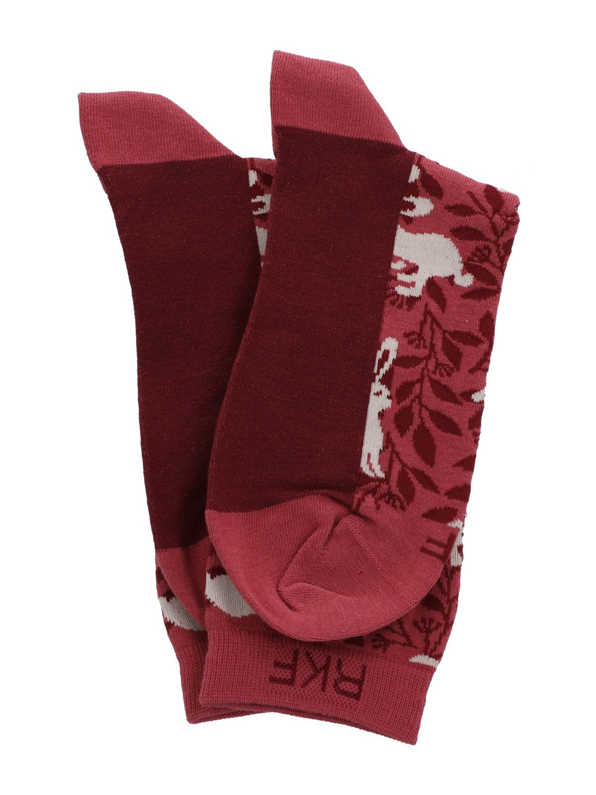 Calcetin Bambú Mujer C Bunny Rojo Rockford