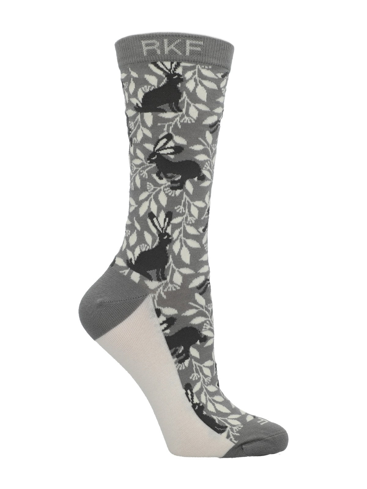 Calcetin Bambú Mujer C Bunny Gris Rockford