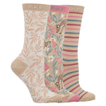 Calcetin Bambú Mujer Pack Gift Bam Multicolor Rockford
