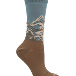 Calcetin Bambú Mujer C Mountains Azul Rockford