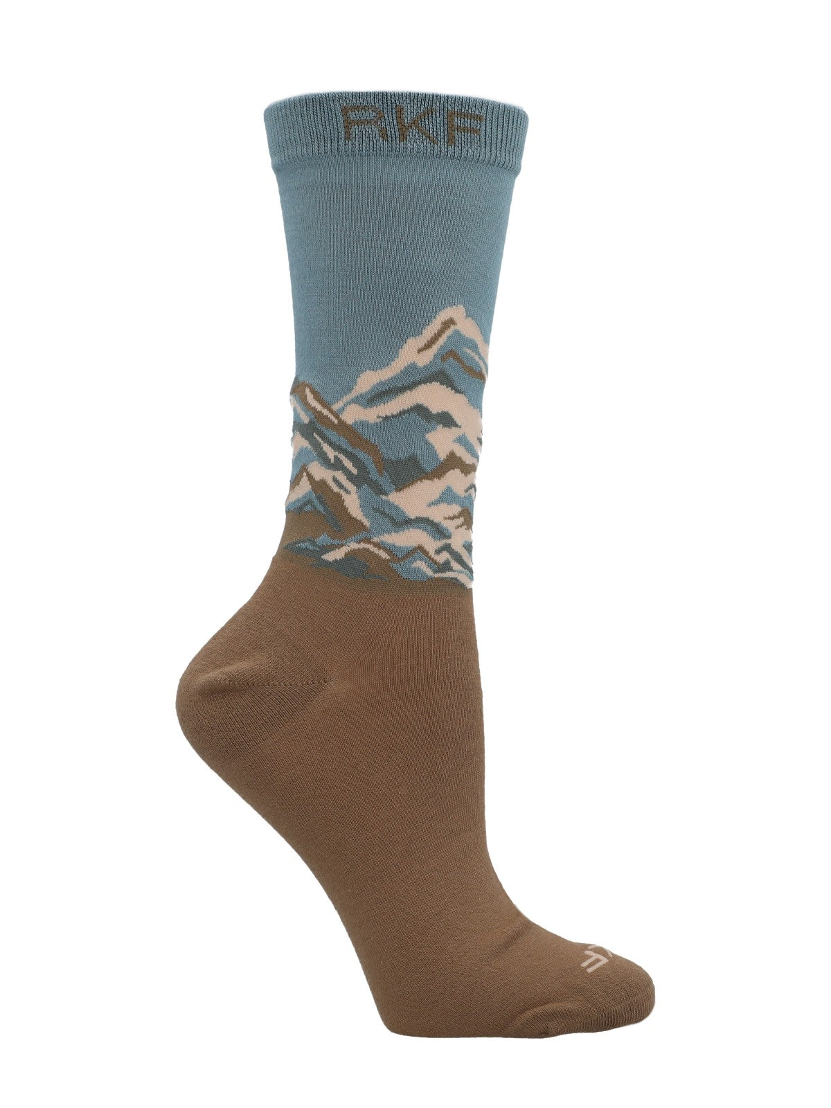 Calcetin Bambú Mujer C Mountains Azul Rockford