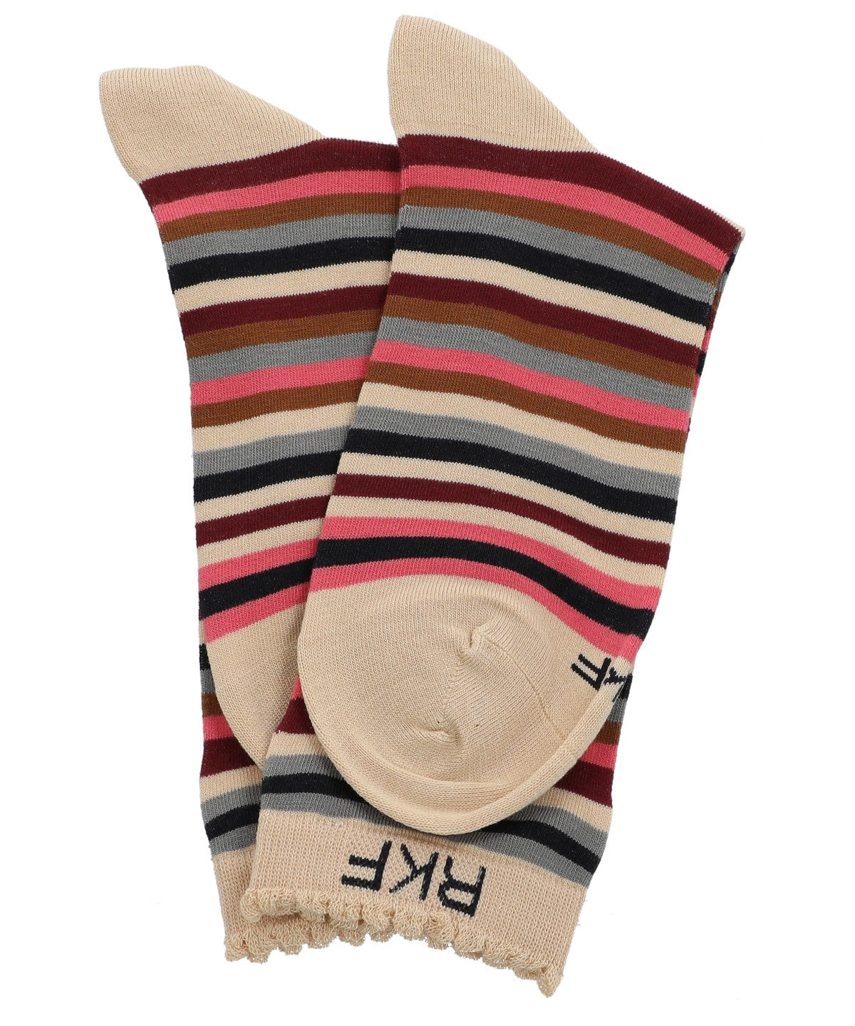 Calcetin Bambú Mujer C St Fineline Beige/Crudo Rockford