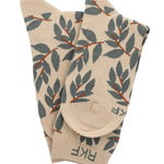 Calcetín Bambú Mujer C Leaves Beige Rockford