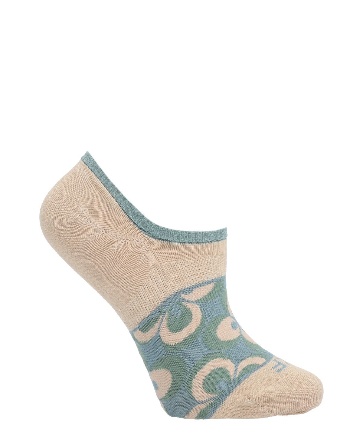 Calcetín Bambú Mujer Inv Tiles Beige Rockford