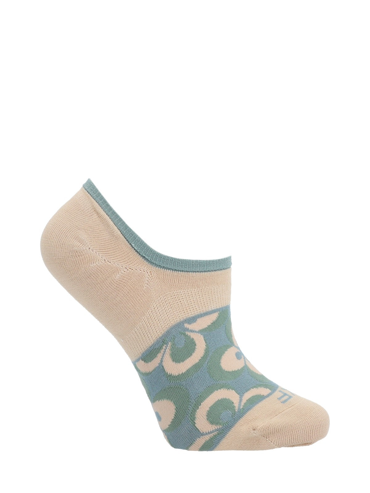 Calcetín Bambú Mujer Inv Tiles Beige Rockford