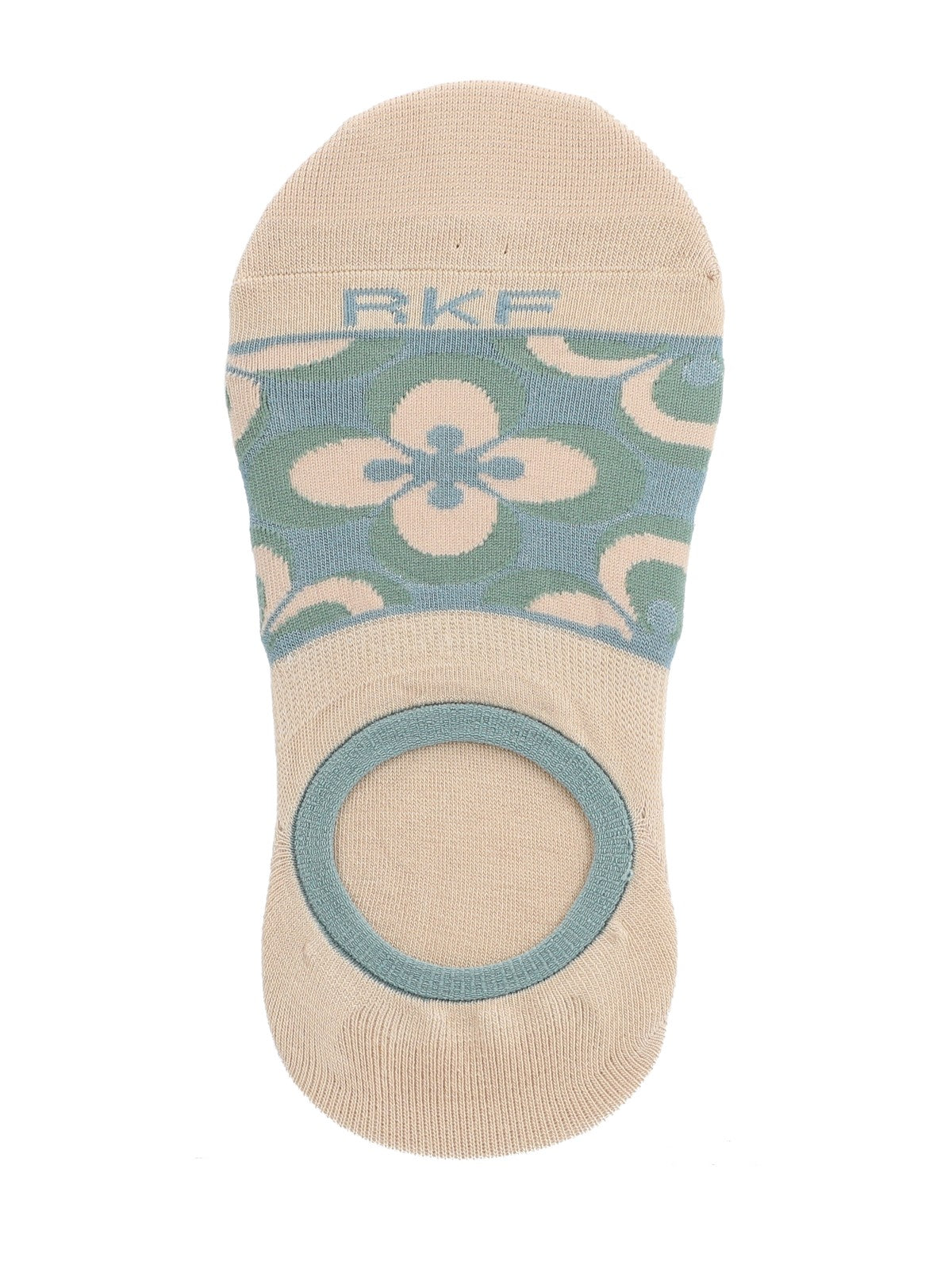 Calcetín Bambú Mujer Inv Tiles Beige Rockford