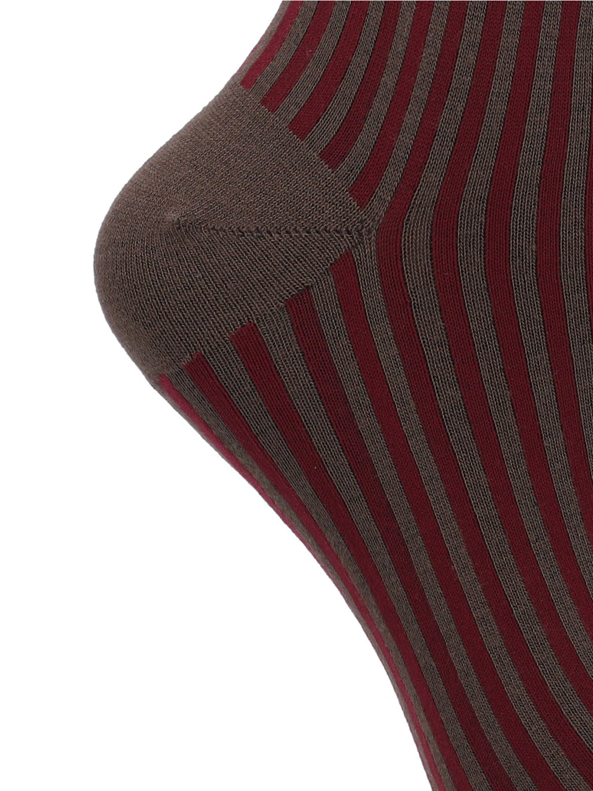 Calcetín Bambú Mujer C Stripes Burdeo Rockford