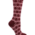 Calcetín Bambú Mujer C St Dots Burdeo Rockford