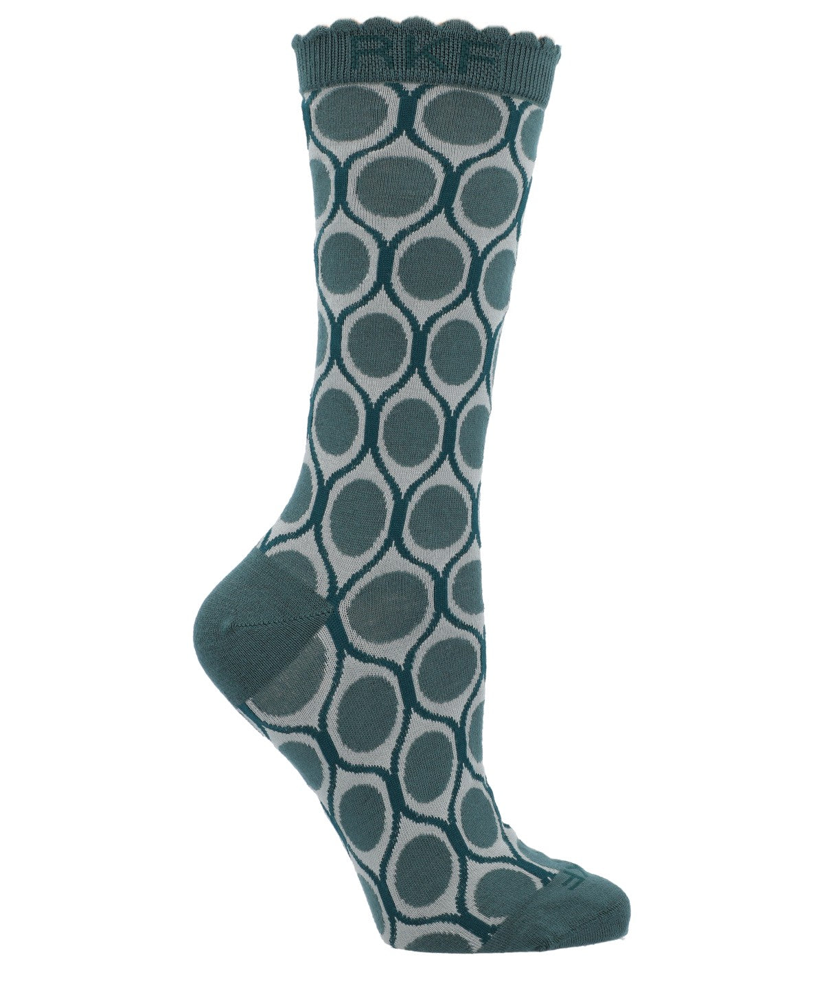 Calcetín Bambú Mujer C St Dots Azul Rockford