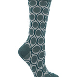 Calcetín Bambú Mujer C St Dots Azul Rockford