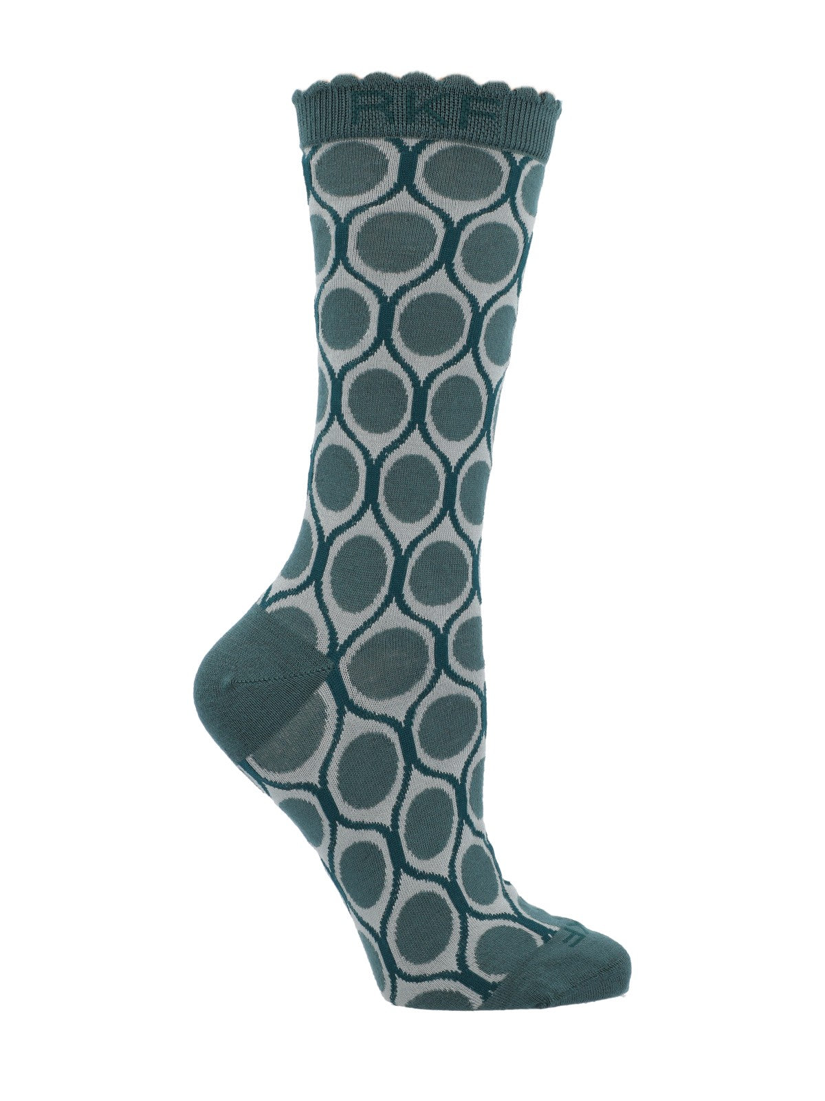 Calcetín Bambú Mujer C St Dots Azul Rockford