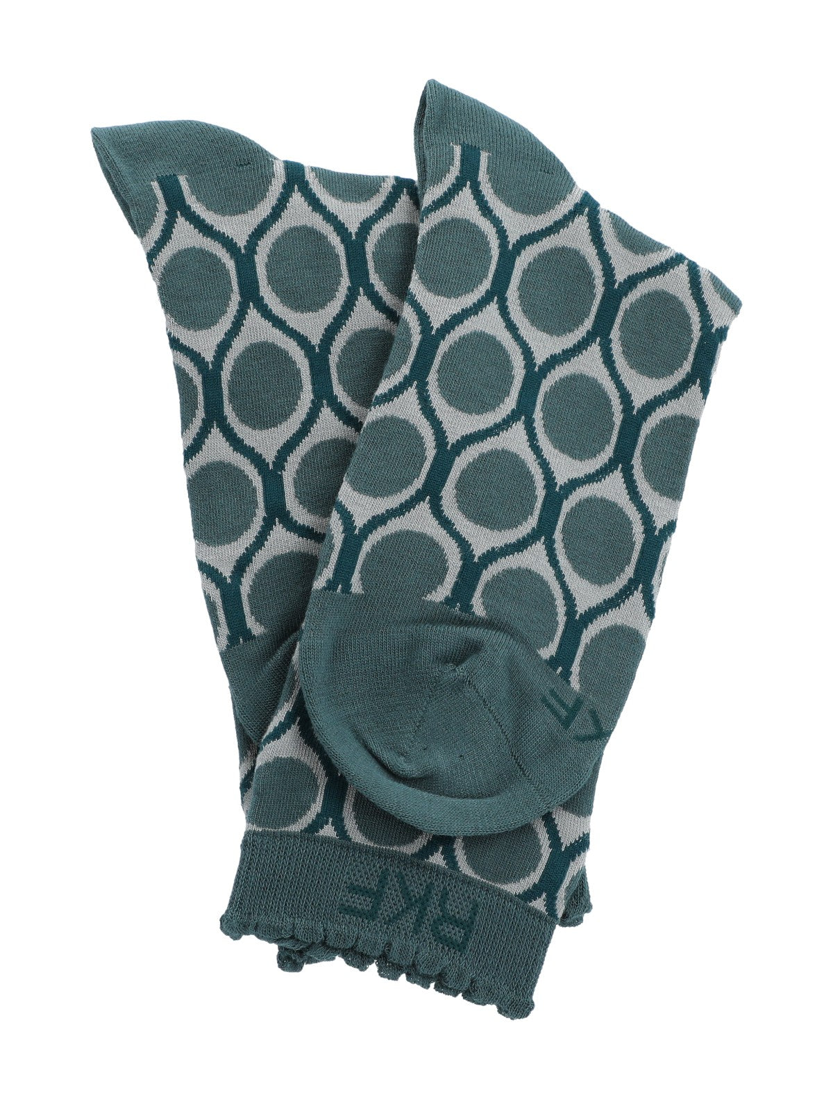 Calcetín Bambú Mujer C St Dots Azul Rockford