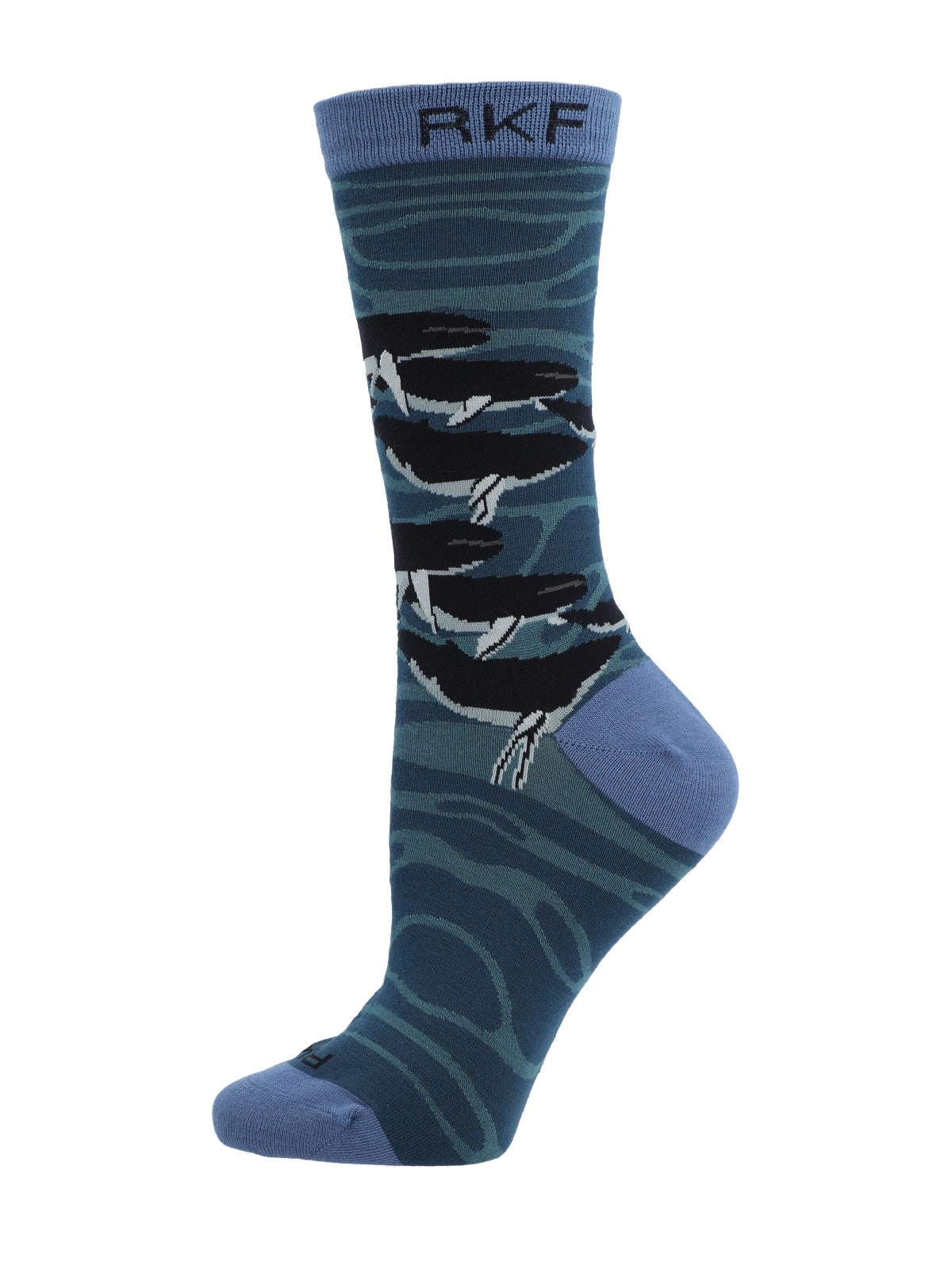 Calcetín Bambú Mujer Diff Whale Azul Rockford