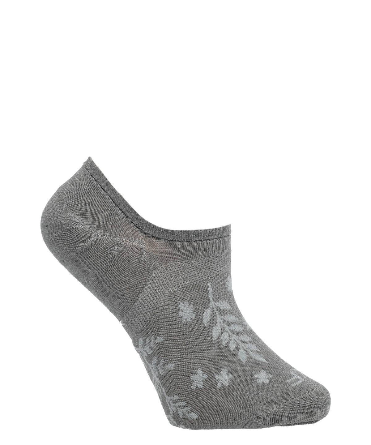 Calcetín Bambú Mujer Inv Leaf Gris Rockford