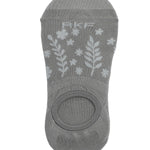 Calcetín Bambú Mujer Inv Leaf Gris Rockford