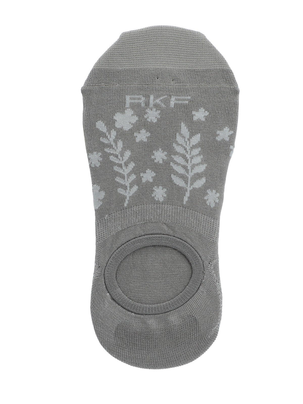 Calcetín Bambú Mujer Inv Leaf Gris Rockford