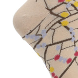 Calcetín Bambú Mujer C St Flowerde Beige Rockford