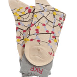 Calcetín Bambú Mujer C St Flowerde Beige Rockford