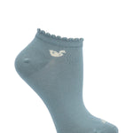 Calcetín Bambú Mujer Ped St Liso Azul Rockford