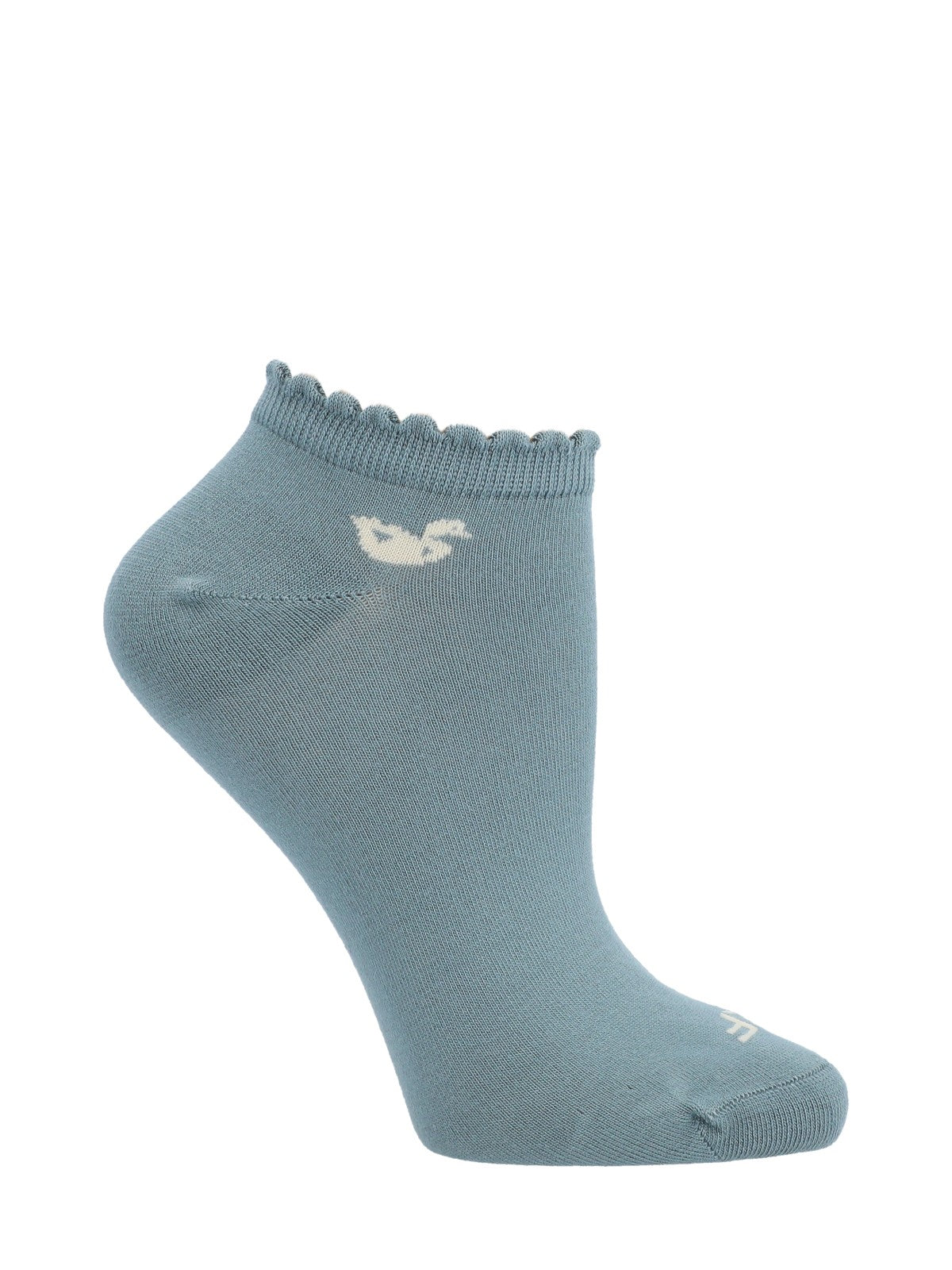 Calcetín Bambú Mujer Ped St Liso Azul Rockford